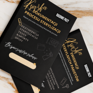 Zestaw Dokumentacja sterylizacji i Ewidencja pakietów - Chocolate Brown