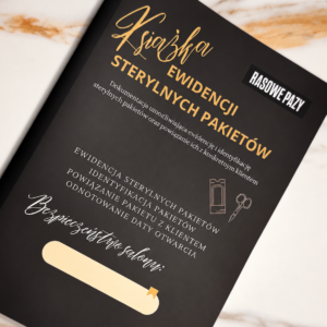 Książka - Ewidencja pakietów - Chocolate Brown