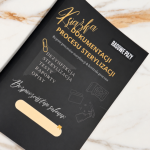 Książka - Dokumentacja sterylizacji - Chocolate Brown